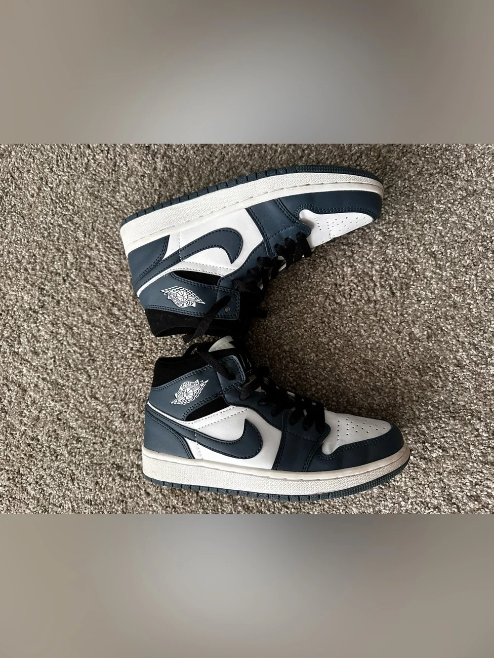 Nike Air Jordan 1 kids Sneakers - Navy & White